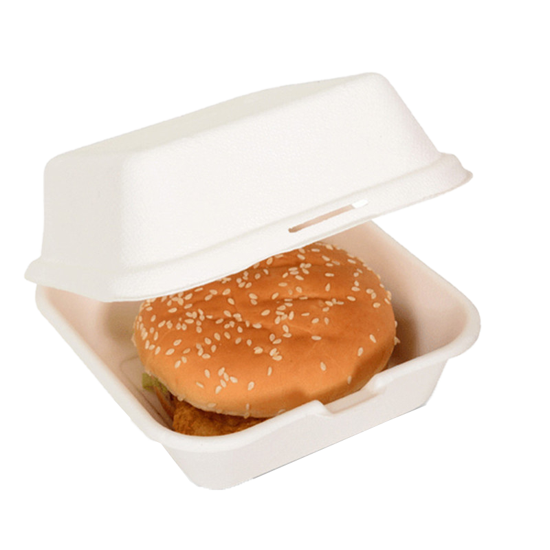 ENVASE BURGUER BAGAZO BLANCO - Imagen 2