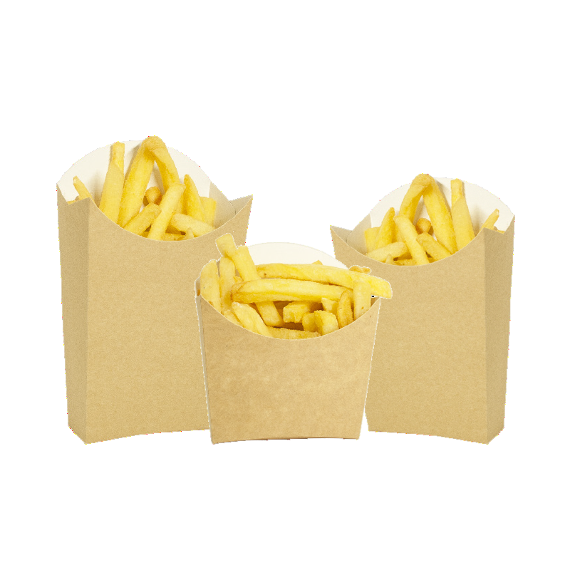 BARQUETA KRAFT PATATAS MEDIANA - Imagen 3