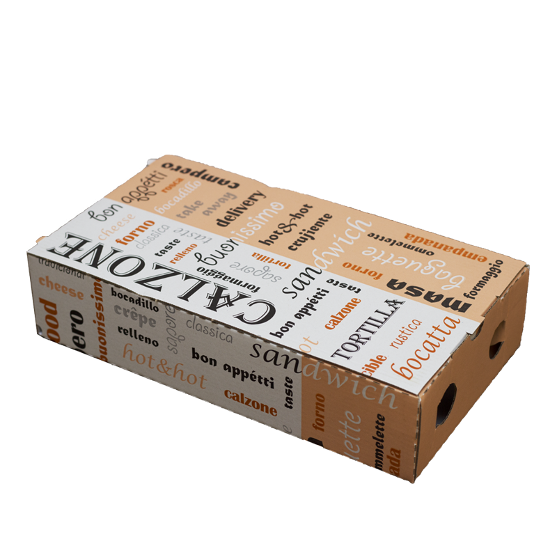 CAJA CALZONE TAKE AWAY QUALY - Imagen 2