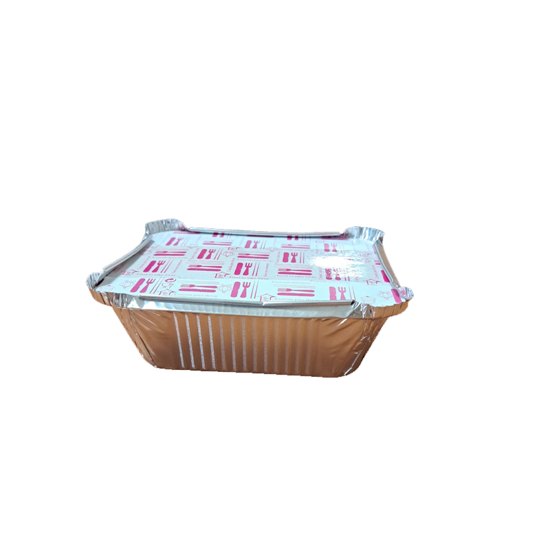 ENVASE ALUMINIO QUALY RECTANGULAR CON TAPA REF.T475 - Imagen 2