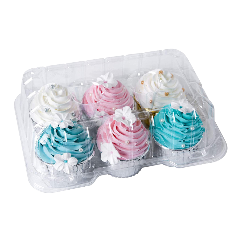 ENVASE PASTELERÍA Y RESPOSTERIA 6 CAVIDADES - Imagen 2