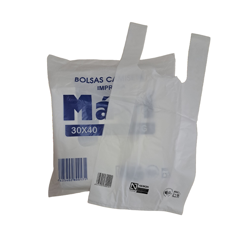 BOLSA ASA 30X40 BLANCA MAXI 70% - Imagen 2