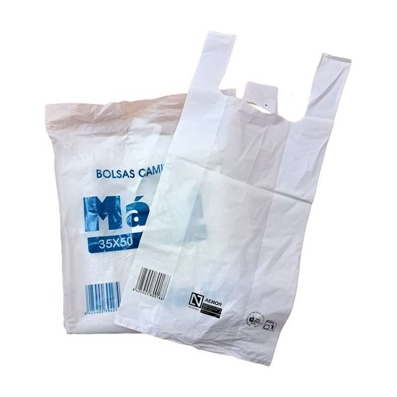 BOLSA ASA 35X50 BLANCA MAXI 70% - Imagen 2