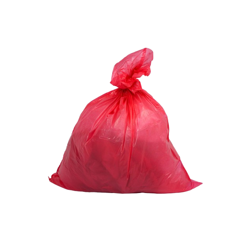 BOLSA BASURA DOMESTICA 52X60 ROJA - Imagen 2