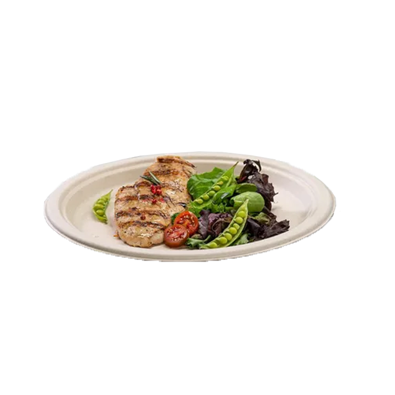 PLATO BAGAZO MARRON 22 CM - Imagen 3