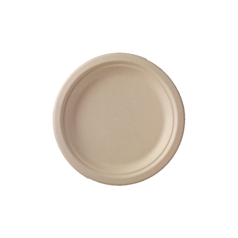 PLATO BAGAZO MARRON 22 CM - Imagen 2