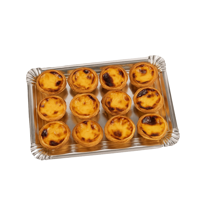 BANDEJA CARTON PLATA - Imagen 2