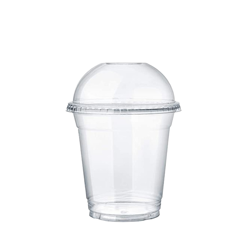 VASO R-PET 360 CC CON TAPA CUPULA CERRADA - Imagen 2