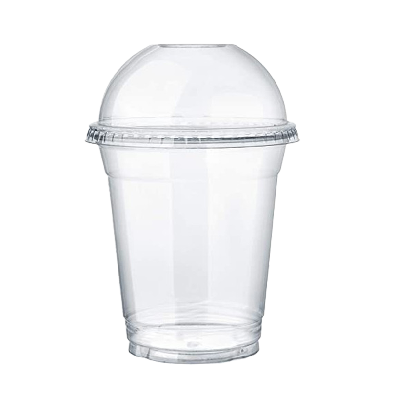 VASO R-PET 480 CC CON TAPA CUPULA CERRADA - Imagen 2