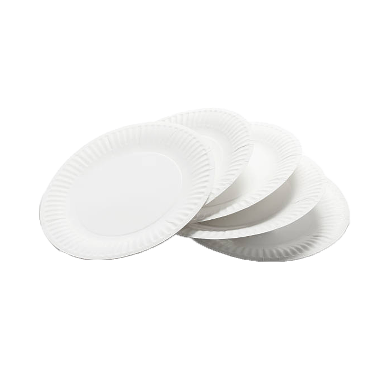 PLATO CARTON BLANCO - Imagen 3